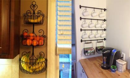 Những ý tưởng tuyệt vời để 'hô biến' căn bếp trở nên gọn gàng