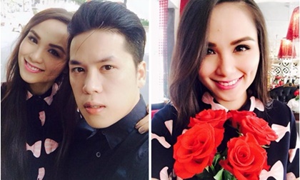 Diễm Hương ngập tràn hạnh phúc khi được ở bên chồng