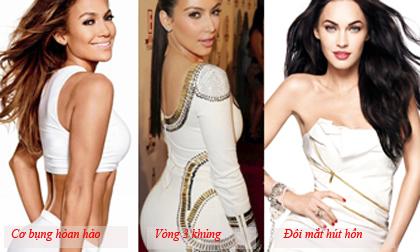 Những bộ phận cơ thể làm nên tên tuổi của sao Hollywood