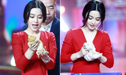 Phạm Băng Băng nổi bật với làn da trắng sứ