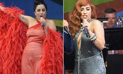 Lady Gaga ngày càng già và mập ú