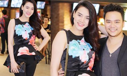 Trang Nhung lộ diện thon gọn sau một tháng sinh con