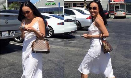 Đoan Trang diện đồ nhăn nhúm vẫn được khen xinh đẹp 