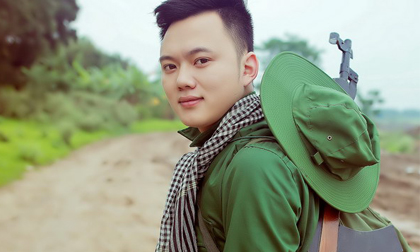 Diễn viên Hoàng Phi Mạnh nam tính hóa thân làm bộ đội