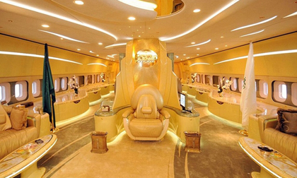 Khám phá nội thất phi cơ riêng xa hoa của giới giàu có