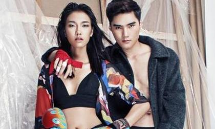 Quang Hùng và Nguyễn Oanh biến thành võ sĩ trong bộ ảnh mới 