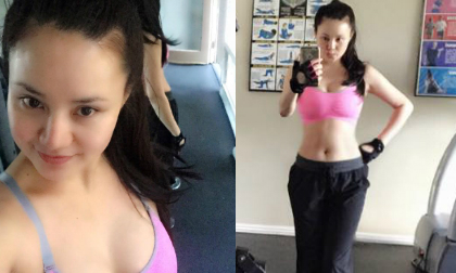 Vy Oanh khoe dáng đẹp ngỡ ngàng sau 2 tháng sinh con