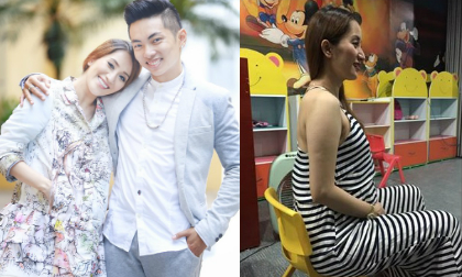 Khánh Thi lo lắng vì tăng cân và khó thở khi mang bầu to