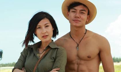 Hiếu Nguyễn cởi áo khoe 6 múi ‘dụ’ Kathy Uyên