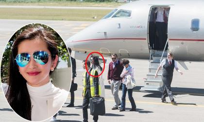 Lý Băng Băng cùng cả gia đình tới Cannes bằng phi cơ riêng