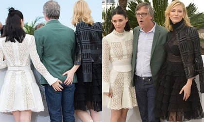 Hai sao nữ 'sàm sỡ' đạo diễn ngay trên thảm đỏ Cannes