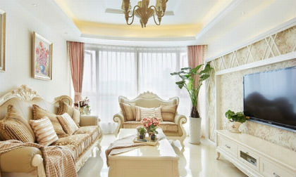 Trang trí nội thất sang trọng theo phong cách phương Tây 