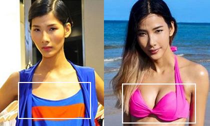 Hoàng Thùy bất ngờ tái xuất với vòng 1 'khủng'