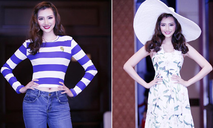 Trúc Diễm xinh tươi rạng rỡ tại hậu trường thời trang Phong Cách Trẻ 