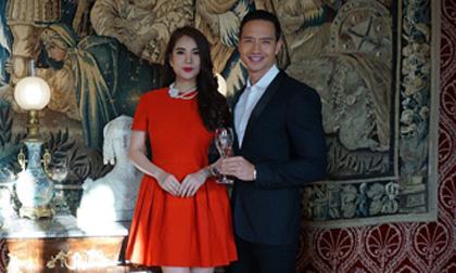 Trương Ngọc Ánh và người tình sang chảnh dự tiệc ở Pháp