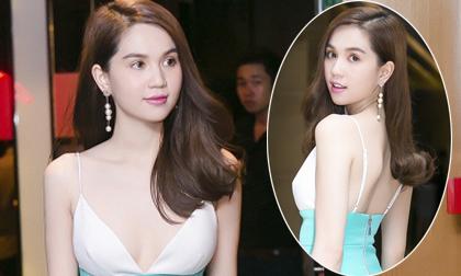 Ngọc Trinh diện váy hai dây khoe làn da trắng muốt