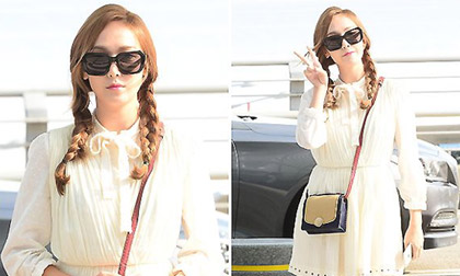 Jessica đẹp hút hồn với phong cách nữ sinh