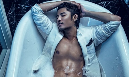 Hồ Vĩnh Anh khoe cơ bụng săn chắc 'hớp hồn' fan nữ