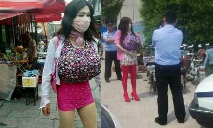 Chàng trai giả gái vào nhà vệ sinh nữ nhìn trộm bị cảnh sát tóm gọn