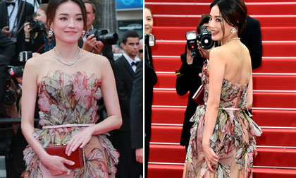 Thư Kỳ quyến rũ tại lễ bế mạc LHP Cannes 68