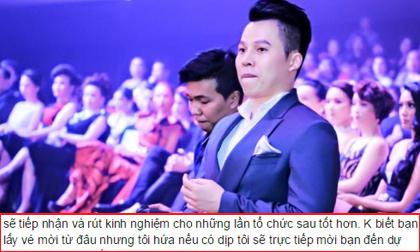Khắc Tiệp nhẹ nhàng đáp trả khi bị chê về 'Đêm hội chân dài'