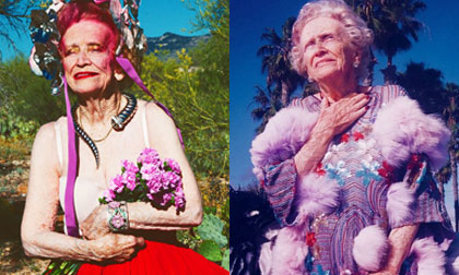 Cụ bà 90 tuổi 'gây sốt' với phong cách thời trang sành điệu