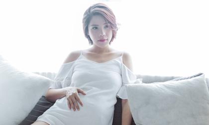 Kiwi Ngô Mai Trang khoe bụng bầu ở tháng thứ 7