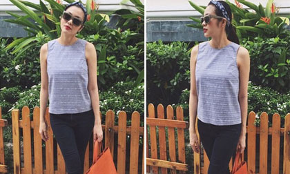 Hà Tăng khoe dáng 'gái 1 con trông mòn con mắt' sau sinh nở