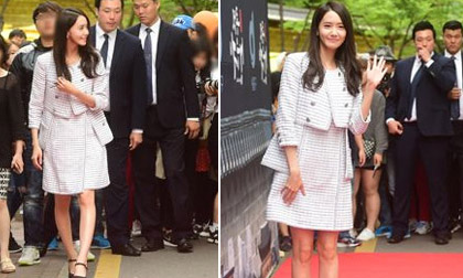 Yoona lộ thân hình 'cò hương' với váy rộng