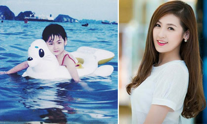 Á hậu Tú Anh đẹp từ trong 'trứng nước'