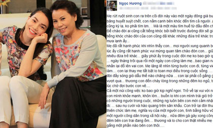 Mẹ Hà Hồ viết tâm thư cho con gái giữa tâm bão scandal