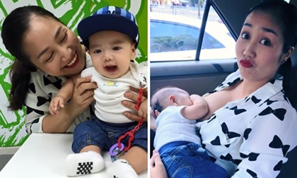 Mẹ con Ốc Thanh Vân cực 'nhắng nhít' tại chỗ làm 