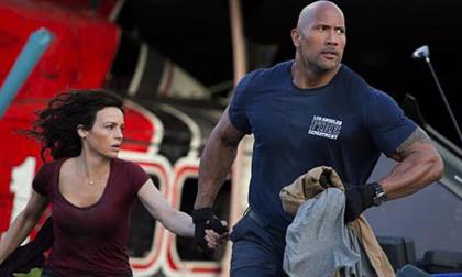 Diễn viên Dwayne Johnson trở lại trong siêu phẩm ăn khách 'Khe nứt San Andreas'