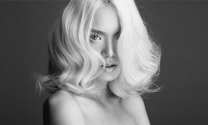 Lê Thanh Thảo đẹp ma mị với mái tóc trắng xóa