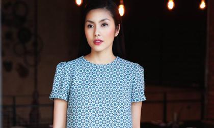  Hà Tăng tự tin làm mẫu sau khi sinh con