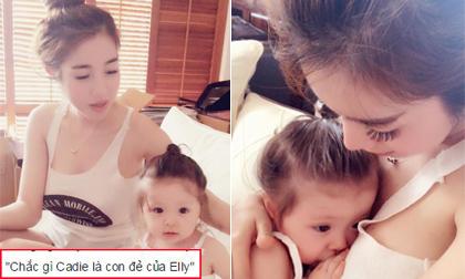 Elly Trần lên tiếng giải đáp nghi án Cadie có phải là con đẻ
