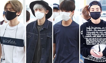 EXO 'chất lừ' với thời trang chống dịch MERS