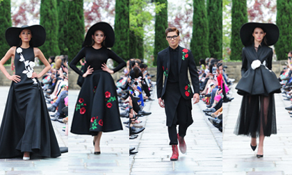 BST La Vie En Rose của Đỗ Mạnh Cường: In thêu và tạo khối 3D (Phần 2)