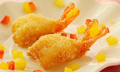 Cách làm tôm chiên xù đẹp mắt đưa cơm