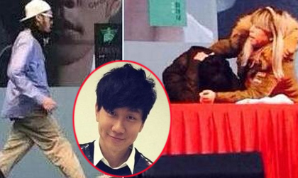 Nam ca sĩ Đài Loan bất ngờ bị đánh túi bụi giữa họp báo