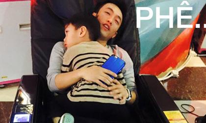 Xúc động khoảnh khắc Cường Đô la ôm trọn Subeo trong lòng
