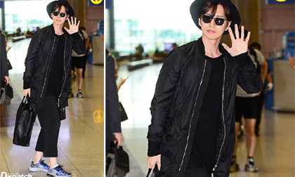 Mỹ nam 'Vì sao đưa anh tới' Park Hae Jin mặc như 'bà nội trợ'