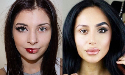 Trào lưu trang điểm nửa mặt giúp con gái khẳng định sự tự tin