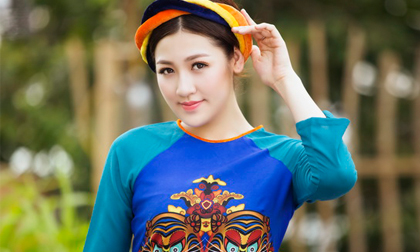 Tú Anh hóa cô Tấm thướt tha với áo dài
