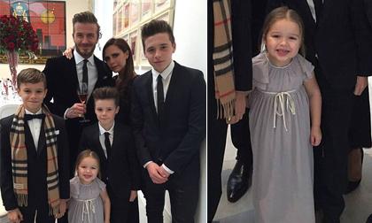 Gia đình Beckham tưng bừng kỷ niệm 16 năm ngày cưới