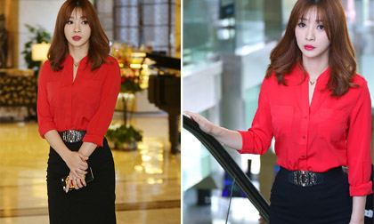 'Siêu vòng 1' Liễu Nham bất ngờ ăn vận kín đáo