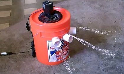 Tự chế điều hòa mini cho ngày hè nóng bức