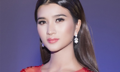 Kim Tuyến lộng lẫy với váy đính kết 3 ngàn viên pha lê