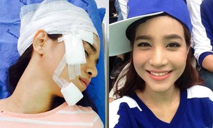 Diễn viên Thái Lan xém chết vì ngã xe đạp khi quay phim