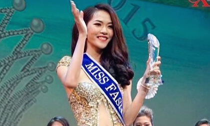 Siêu mẫu Thoại Tiên đạt danh hiệu ‘Hoa hậu thời trang Quốc tế’ 2015